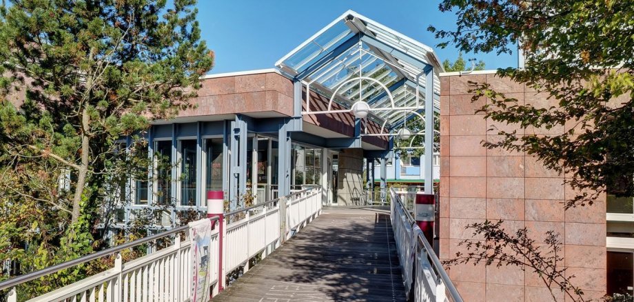 Zugang zur Stadtbücherei