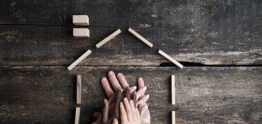 Family and adoption conceptual image Family and adoption conceptual image