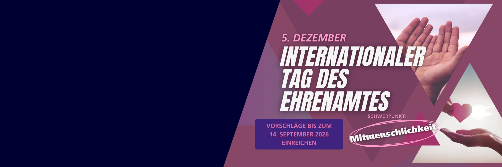 Banner Startseite (Header-Slider) (1500 x 500 px) - Tag des Ehrenamts 26