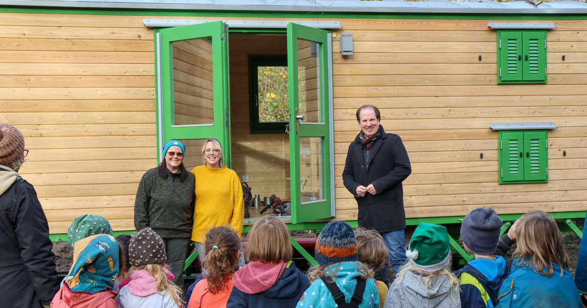 Neuer Bauwagen für den Waldkindergarten | Stadt Dreieich