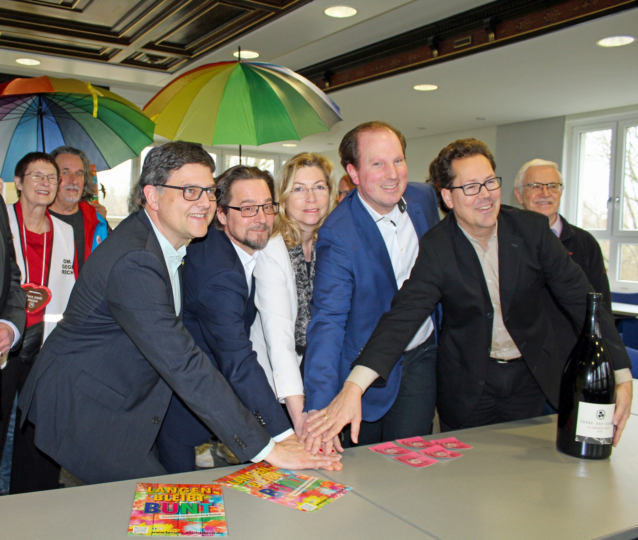 Teilnehmende Bürgermeister