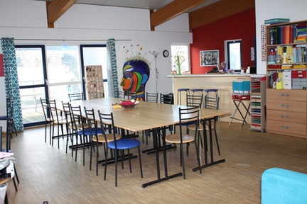 Raum des Mädchencafés