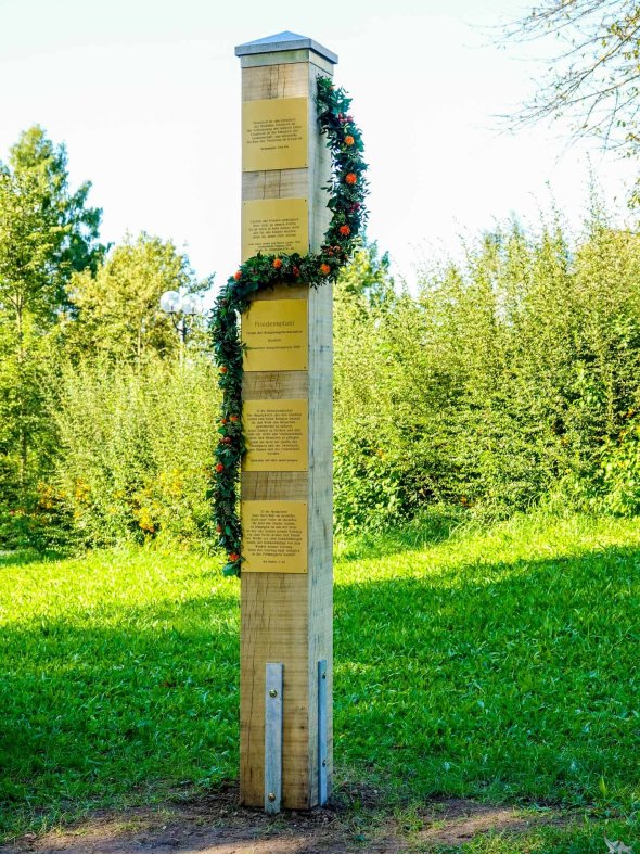 Pfahl Friedensgebet