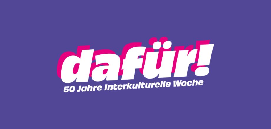 Banner IKW mit der Aufschrift "dafür"