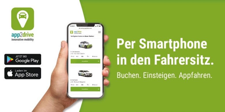 Werbung app2drive