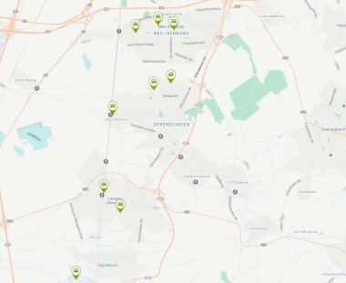 Standortkarte app2drive