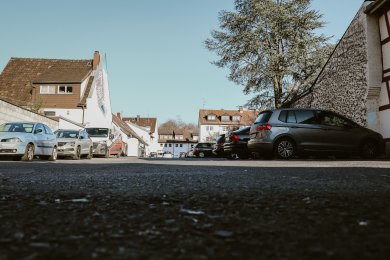 Egenberger Parkplatz in Dreieich-Sprendlingen